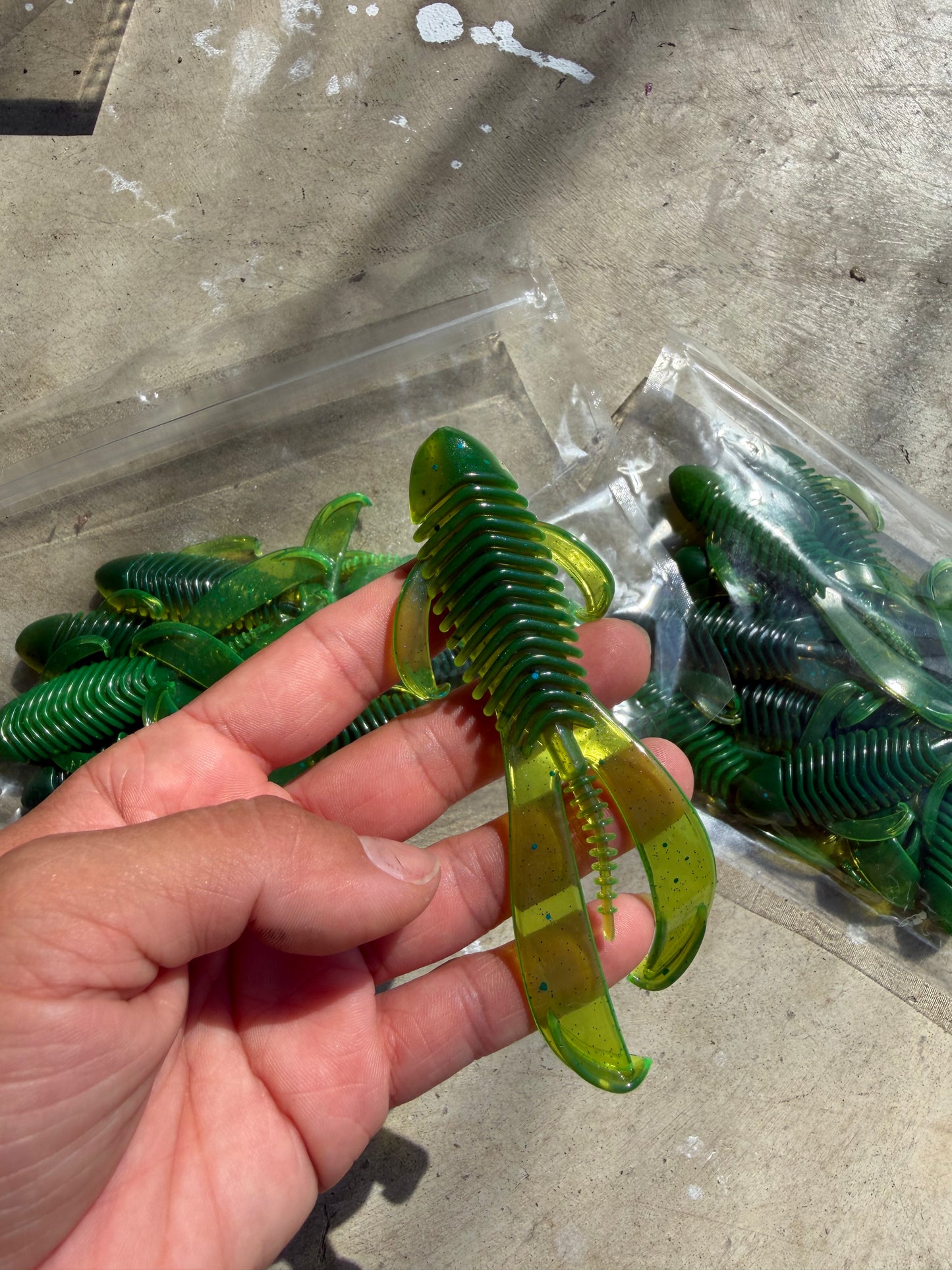 Fluro Green Buzzard Bundle