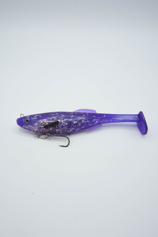 Cutt Throat Shad 6" - Violet Hex