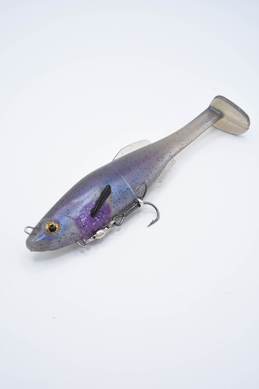 Cutt Throat Shad 6" - Oil Slick
