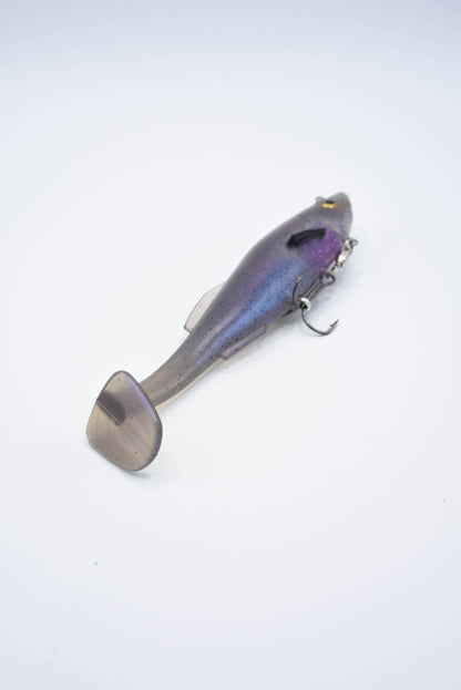 Cutt Throat Shad 6" - Oil Slick