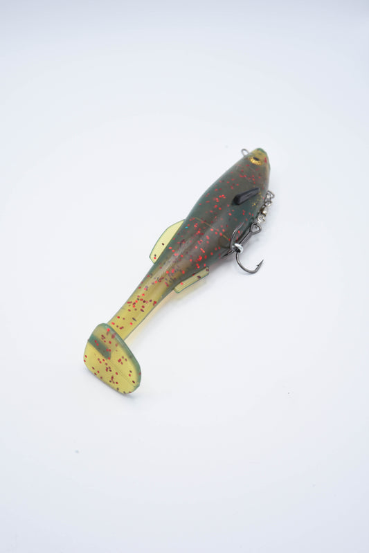 Cutt Throat Shad 6" - Motor Oil